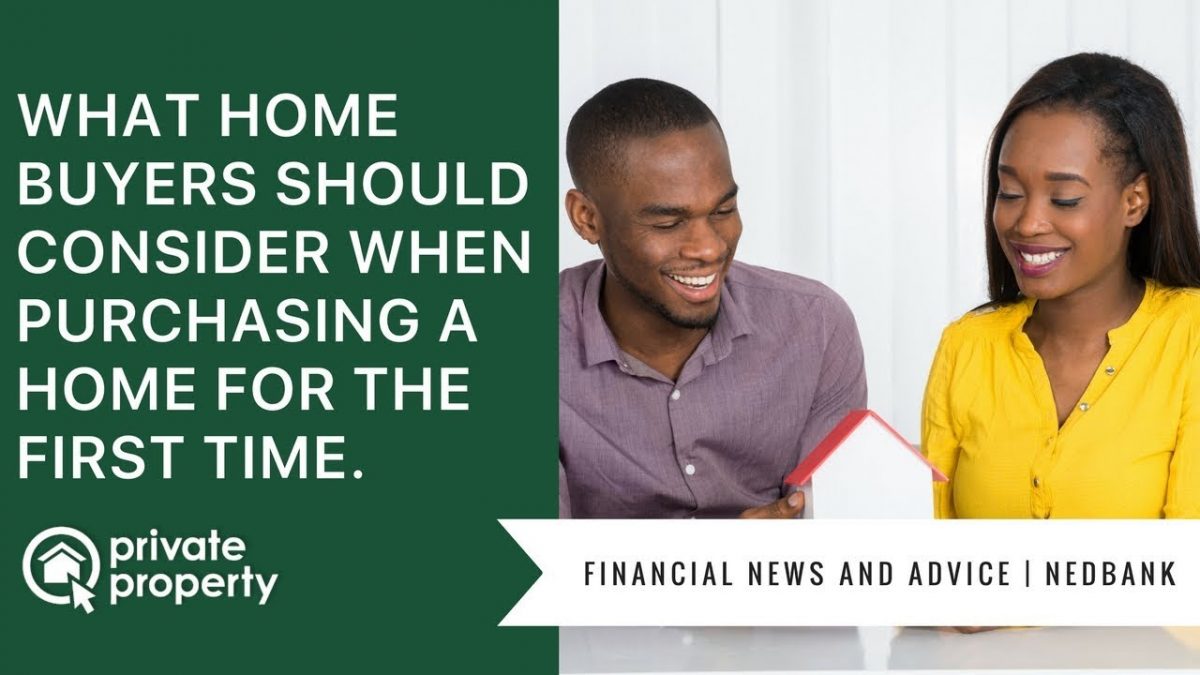 What first time home buyers should consider when purchasing a home.